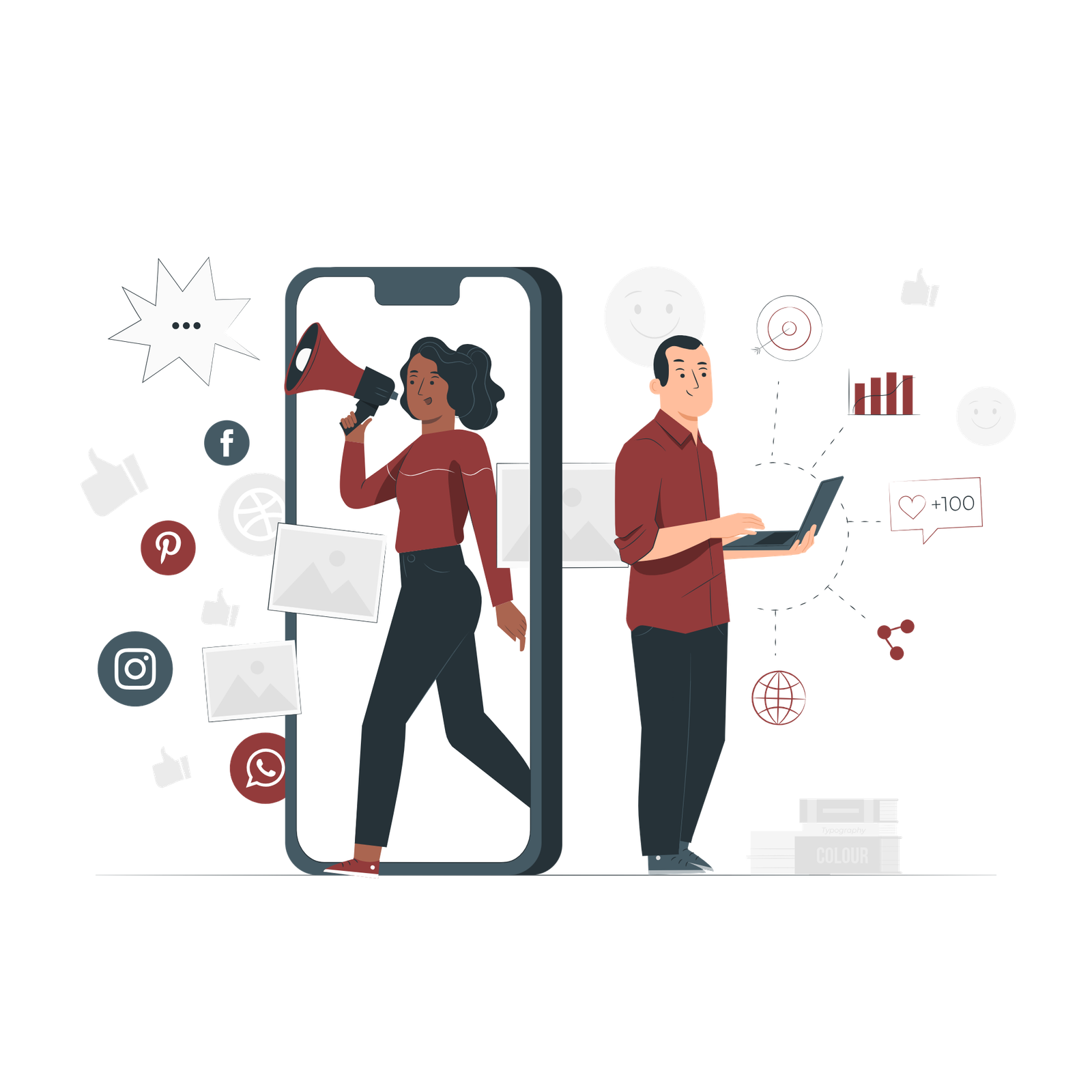 Digital Marketing Illustration